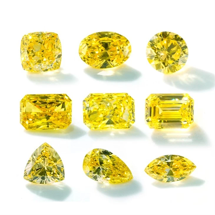 Fancy Yellow IGI Certified Grown Diamonds