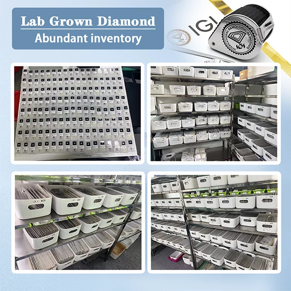 Lab Diamond Emerald Cut With IGI Certificate